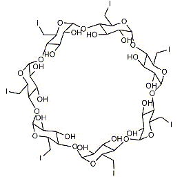 Heptakis-(6-iodo-6-deoxy)-beta-cyclodextrin CAS 30754-23-5